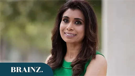 Portrait of a woman in green dress