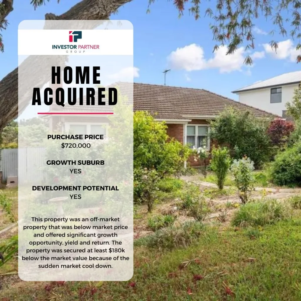 Metro Adelaide Off-Market Win: $180K Below Market with Massive Development Potential